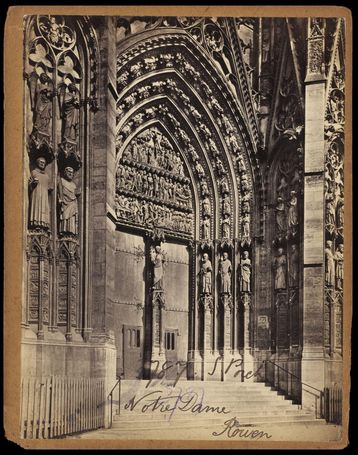Portal of Rouen Notre Dame
