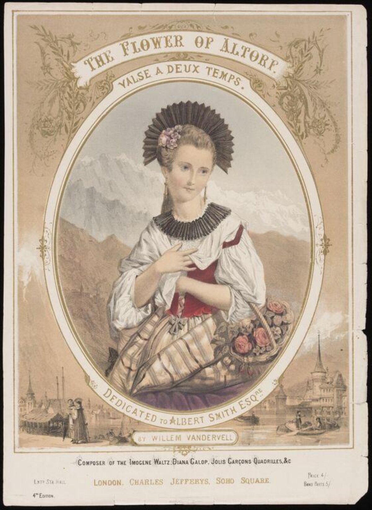 The Flower of Altorf Sheet Music Cover