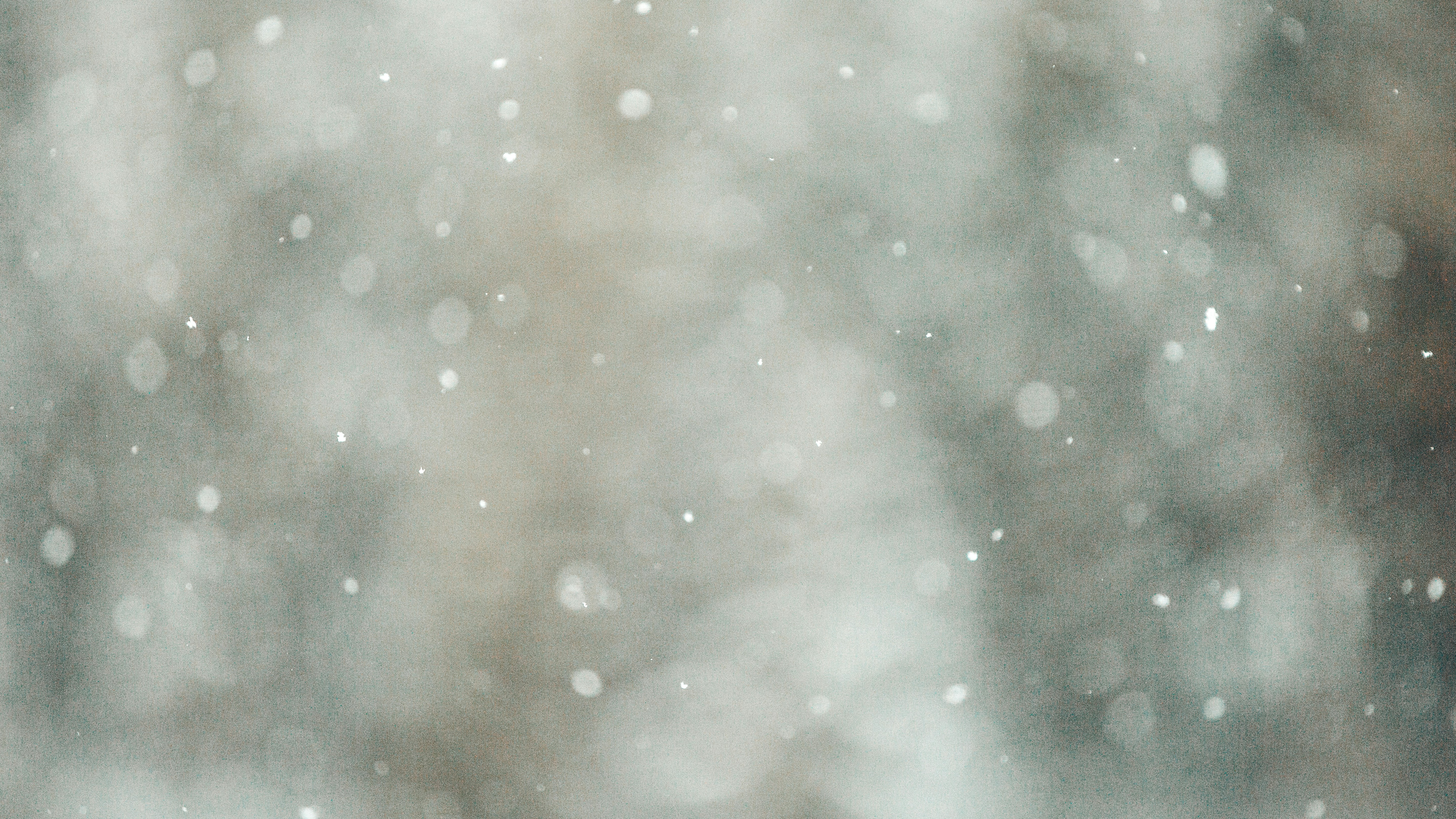 Blurred Falling Snow Bokeh