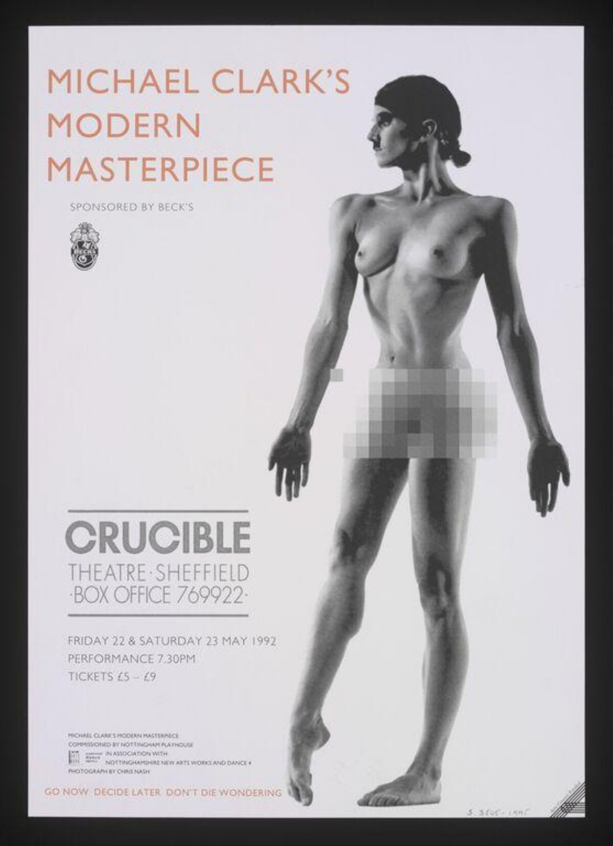 Michael Clark's Modern Masterpiece Poster