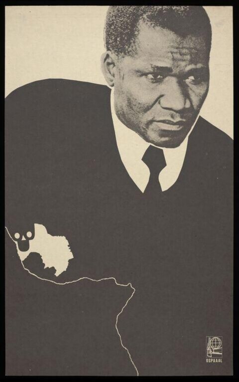 Anti-Apartheid Political Poster