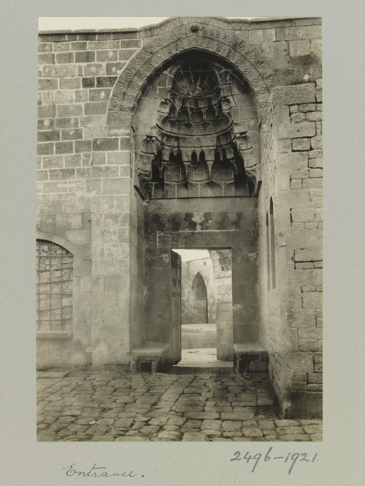 Historic Stone Building Entrance