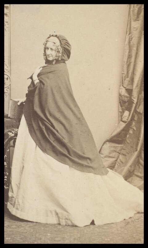 Vintage Portrait of Victorian Woman