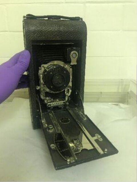 Vintage Folding Film Camera