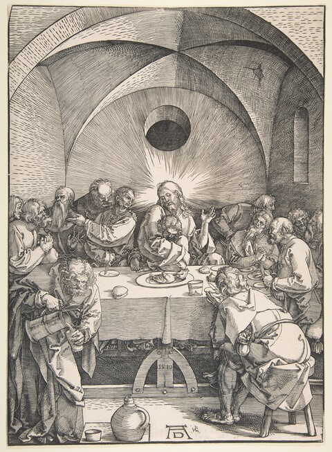 Dürer's The Last Supper Woodcut