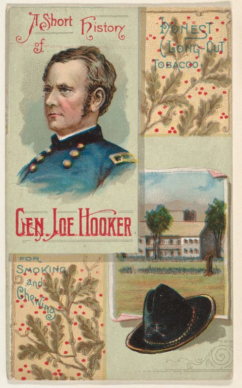 Vintage Gen Joe Hooker Tobacco Ad
