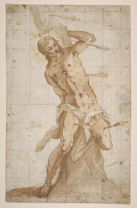Study of Saint Sebastian