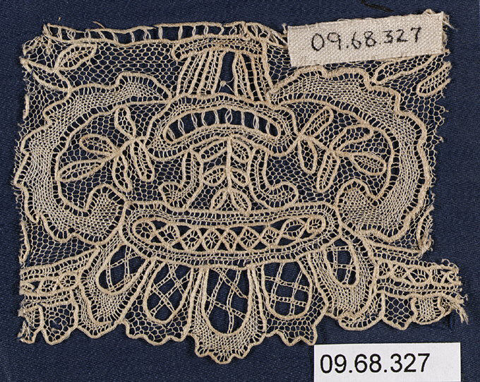 Antique Lace Fragment Sample