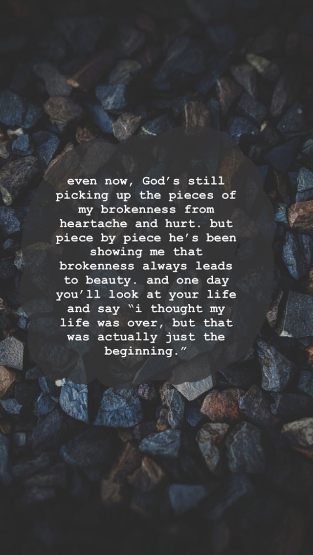 Inspirational Quote on God and Brokenness