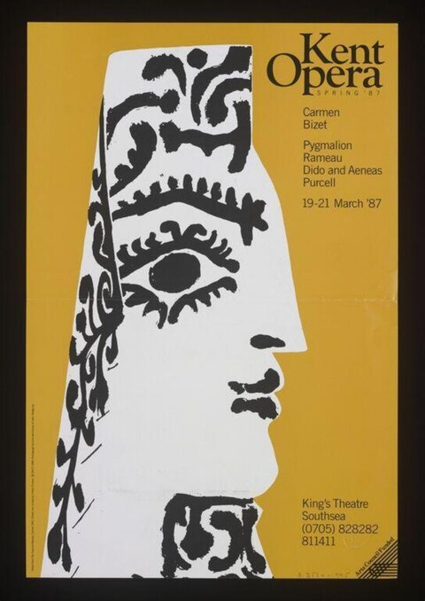 1987 Kent Opera Performance Poster