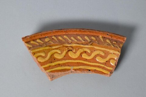 Ancient Decorated Pottery Shard