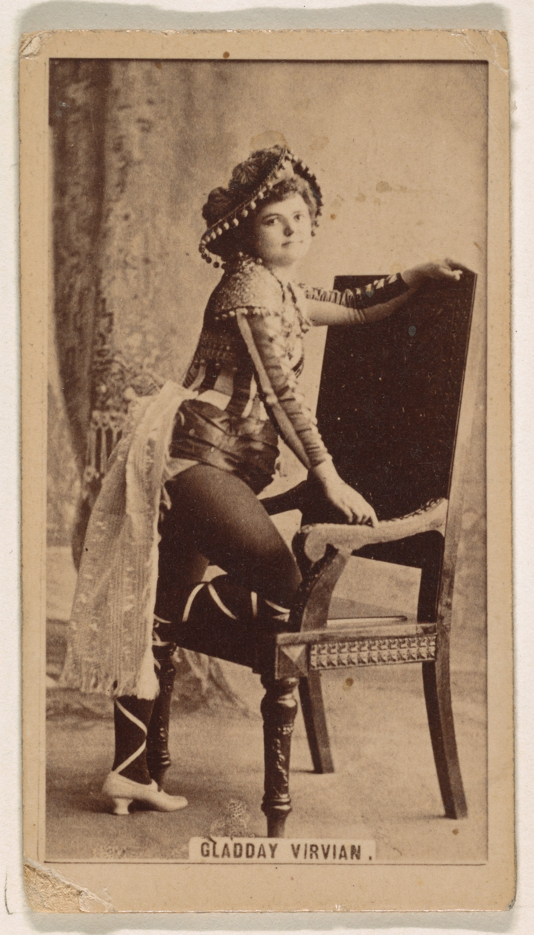 Vintage Portrait of Gladday Virvian