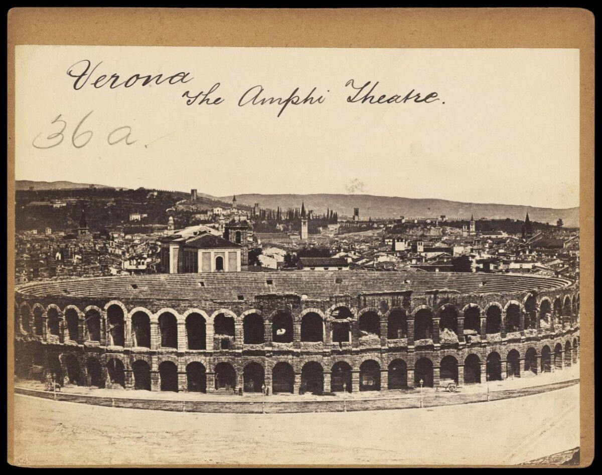 Verona Amphitheatre Historic View