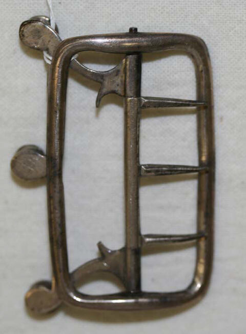 Vintage Rectangular Metal Belt Buckle