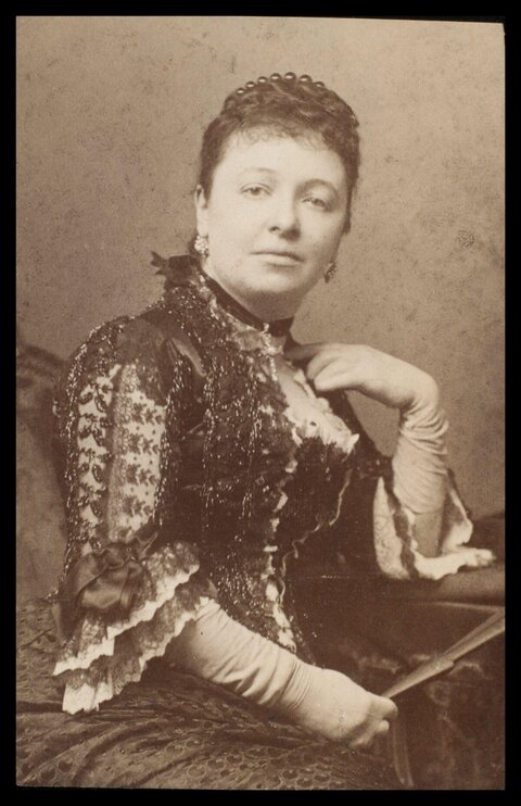 Vintage Portrait of Victorian Woman