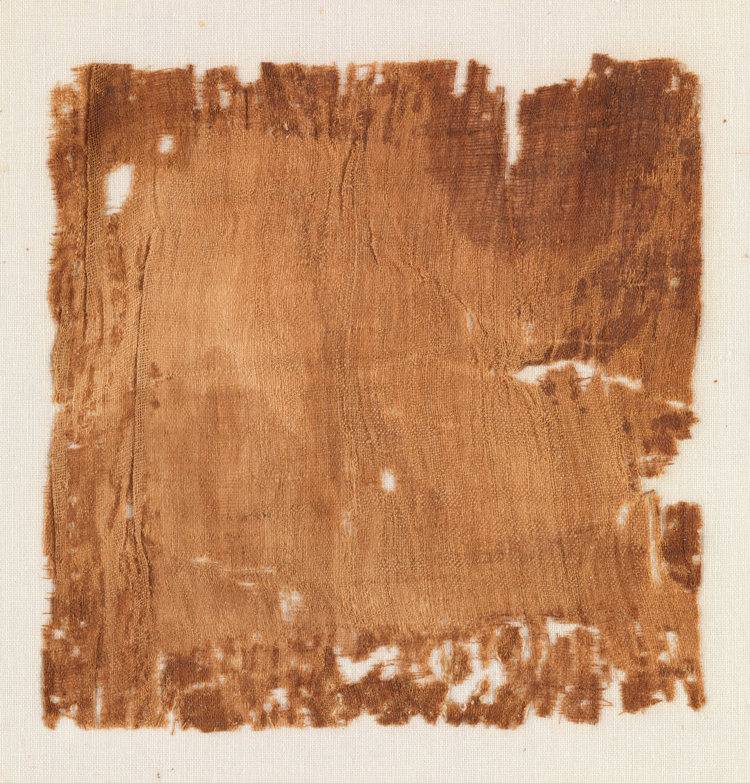 Ancient Brown Textile Fragment
