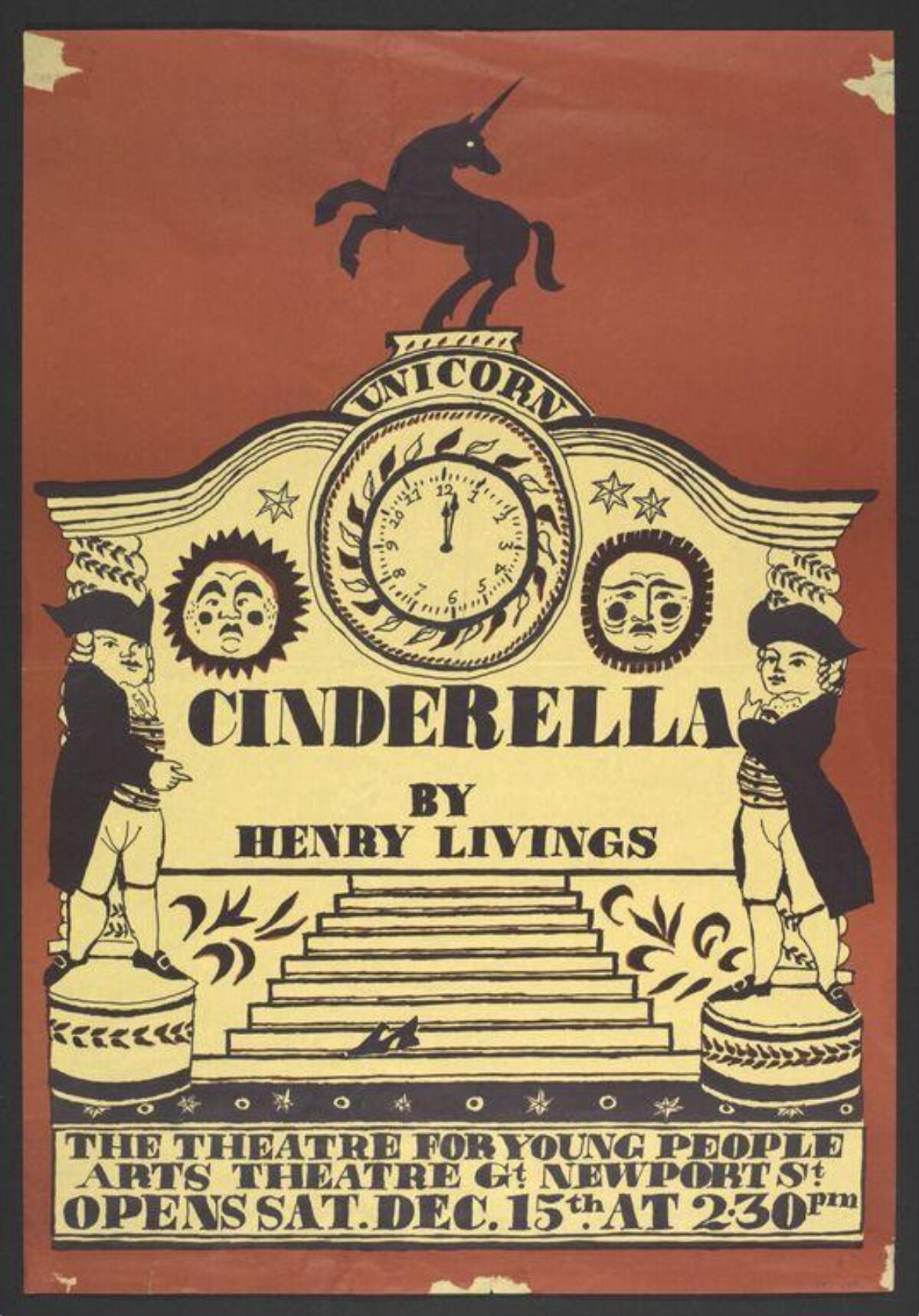 Vintage Cinderella Theatre Poster