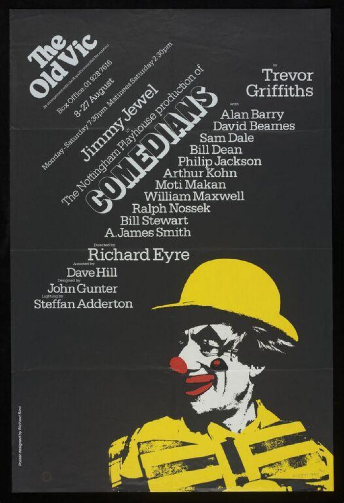 Comedians Play Poster at The Old Vic