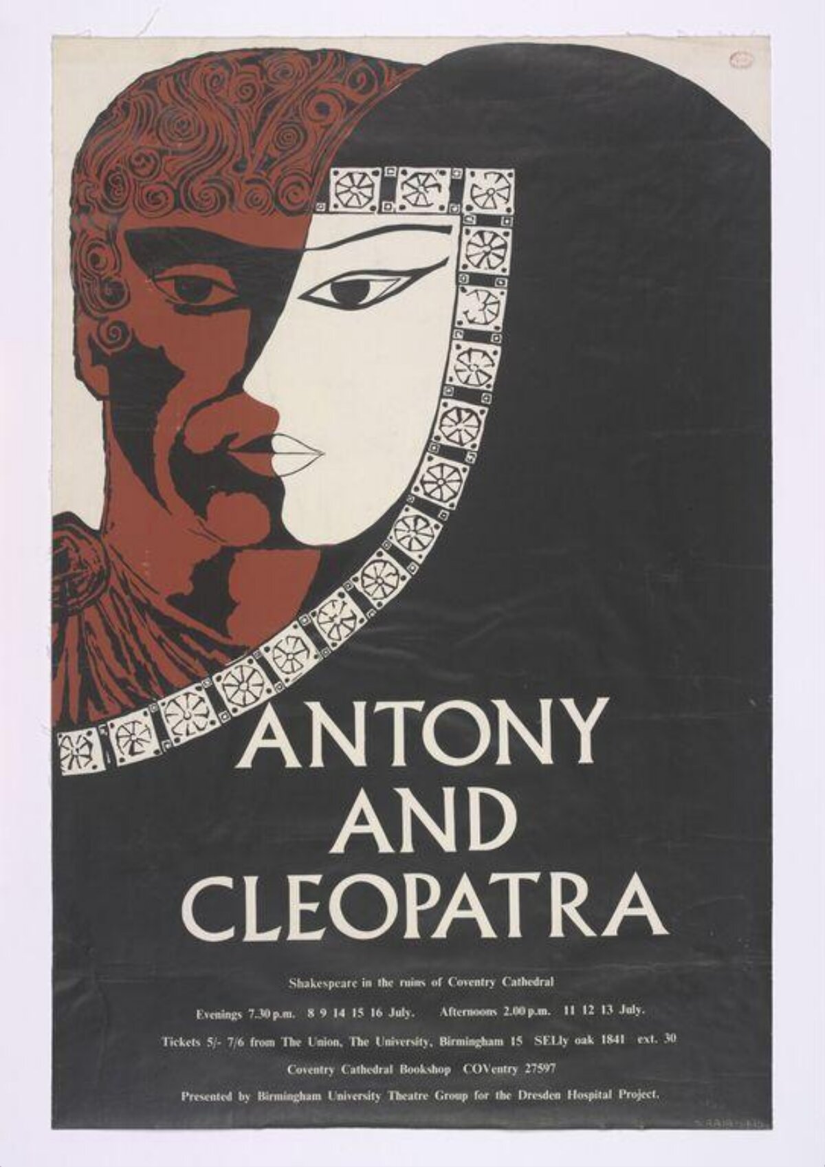 Antony and Cleopatra Theatre Poster