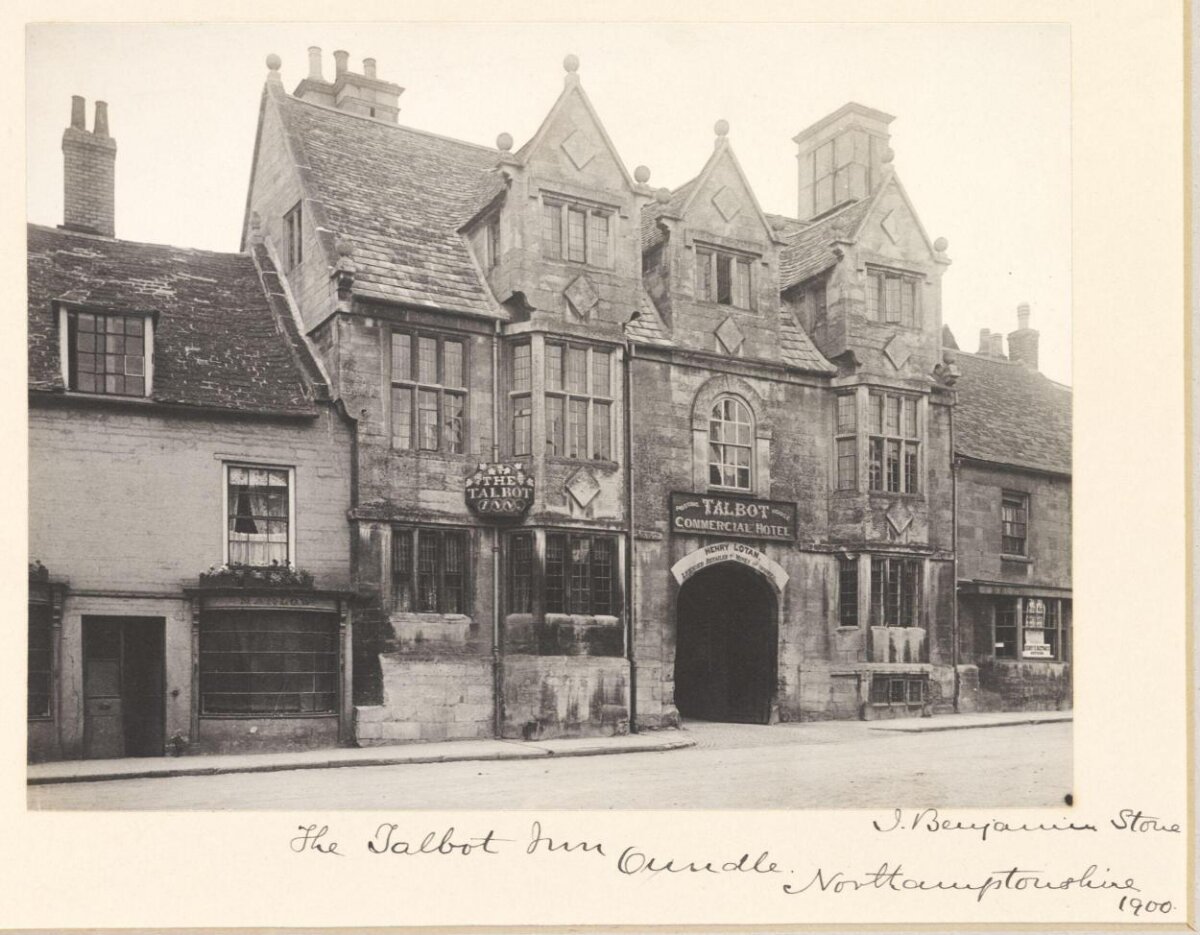 The Talbot Inn Oundle 1900