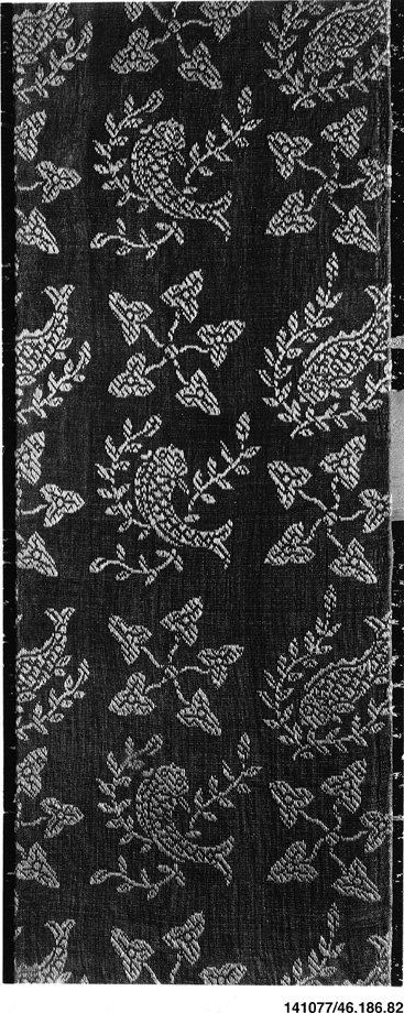 Fish Pattern Antique Woven Textile