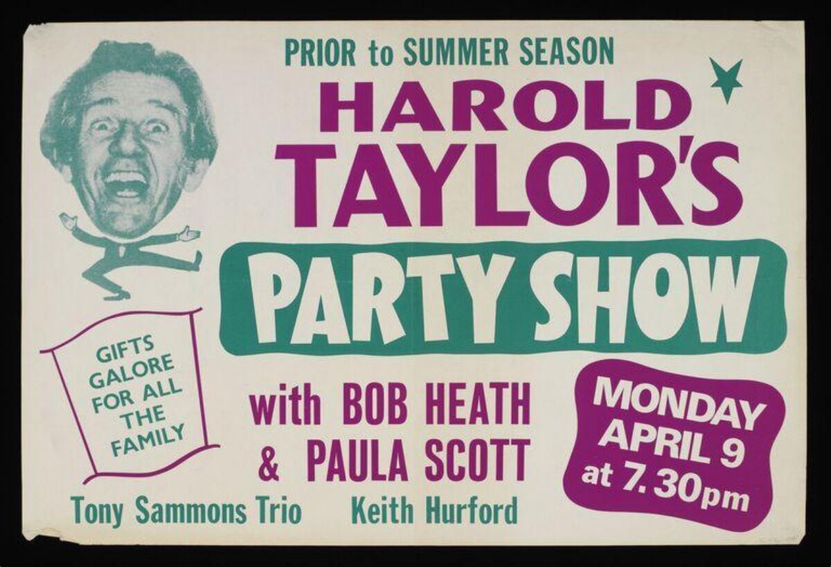 Harold Taylor's Party Show Poster