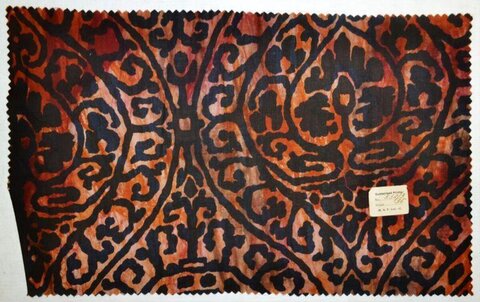 Vintage Printed Fabric Sample