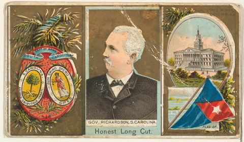 Vintage South Carolina Governor Tobacco Card