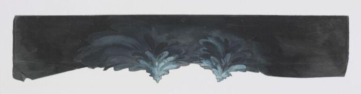 Sketch of Acanthus Ornament Fragment