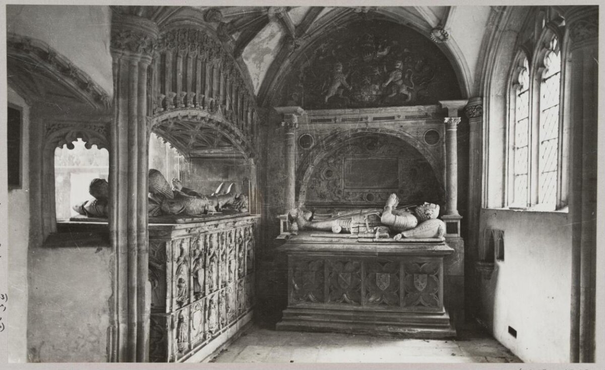 Medieval Tombs in Church Chapel