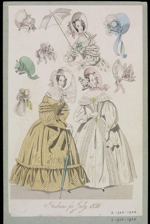 1838 July Women's Fashion Plate