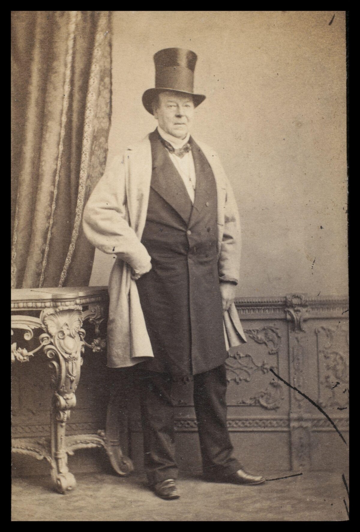 19th Century Gentleman Studio Portrait