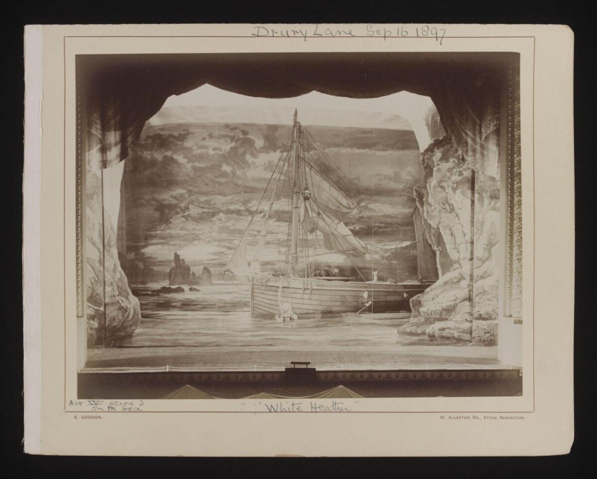1897 White Heather Theatre Stage Set