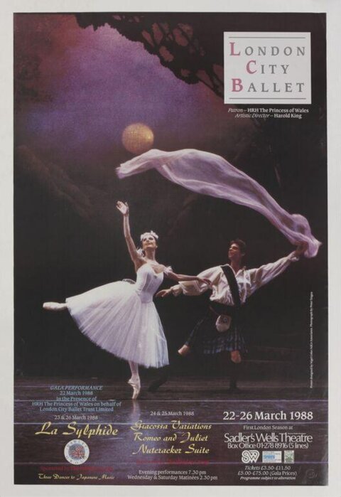 London City Ballet Performance Poster