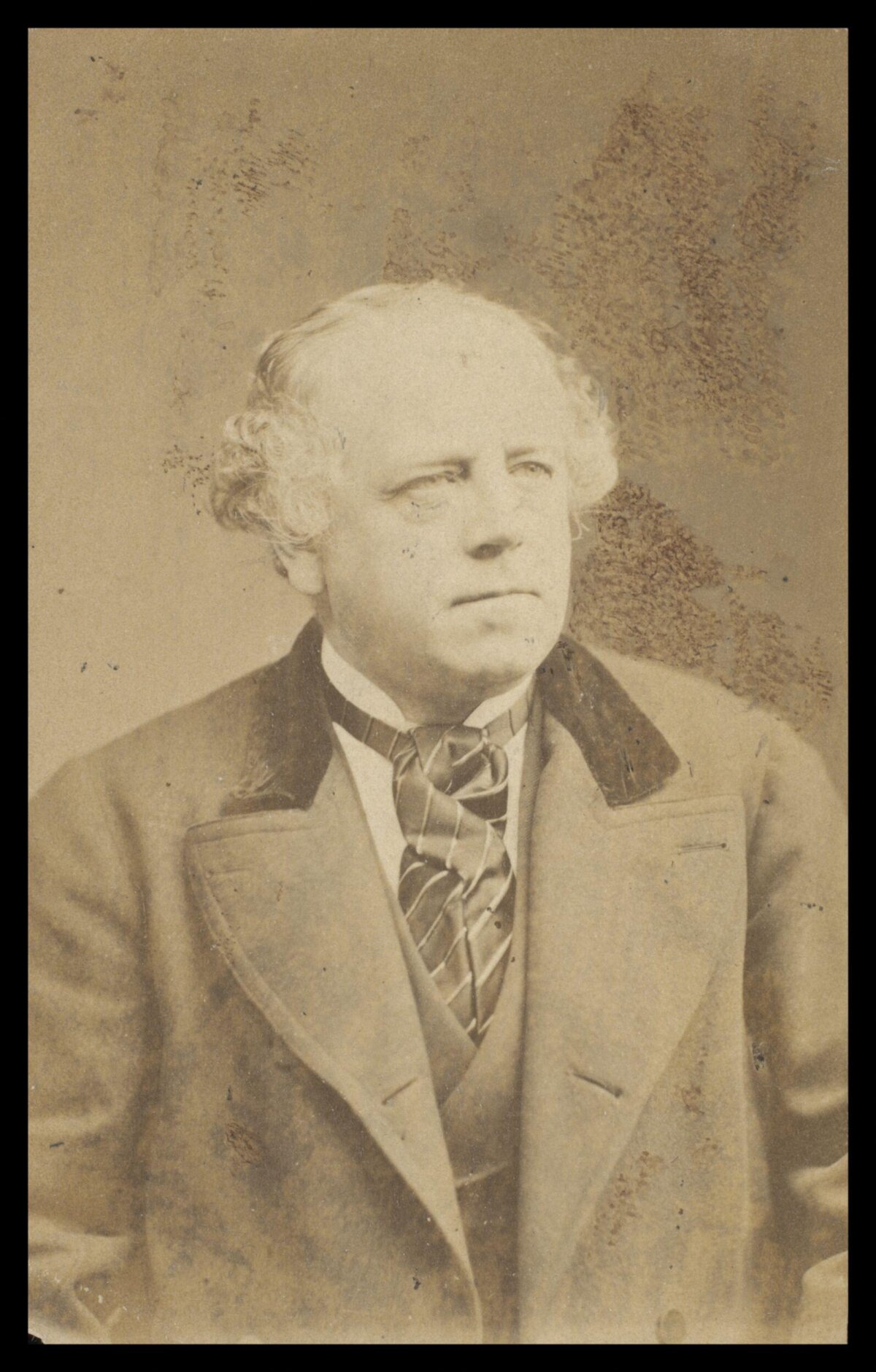 Vintage Portrait of 19th Century Gentleman