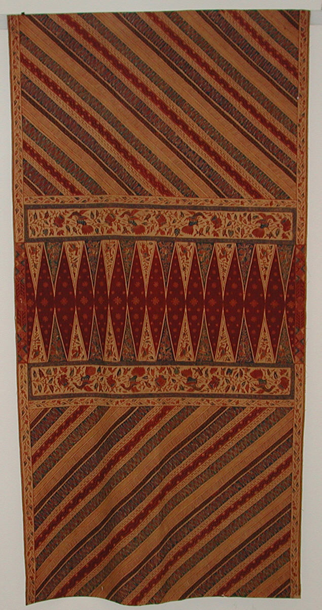 Traditional Geometric Patterned Textile