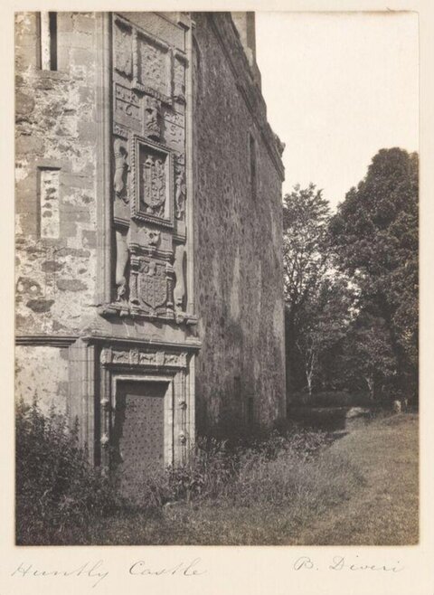 Huntly Castle Entrance View