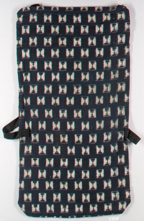 Antique Geometric Pattern Textile Bag