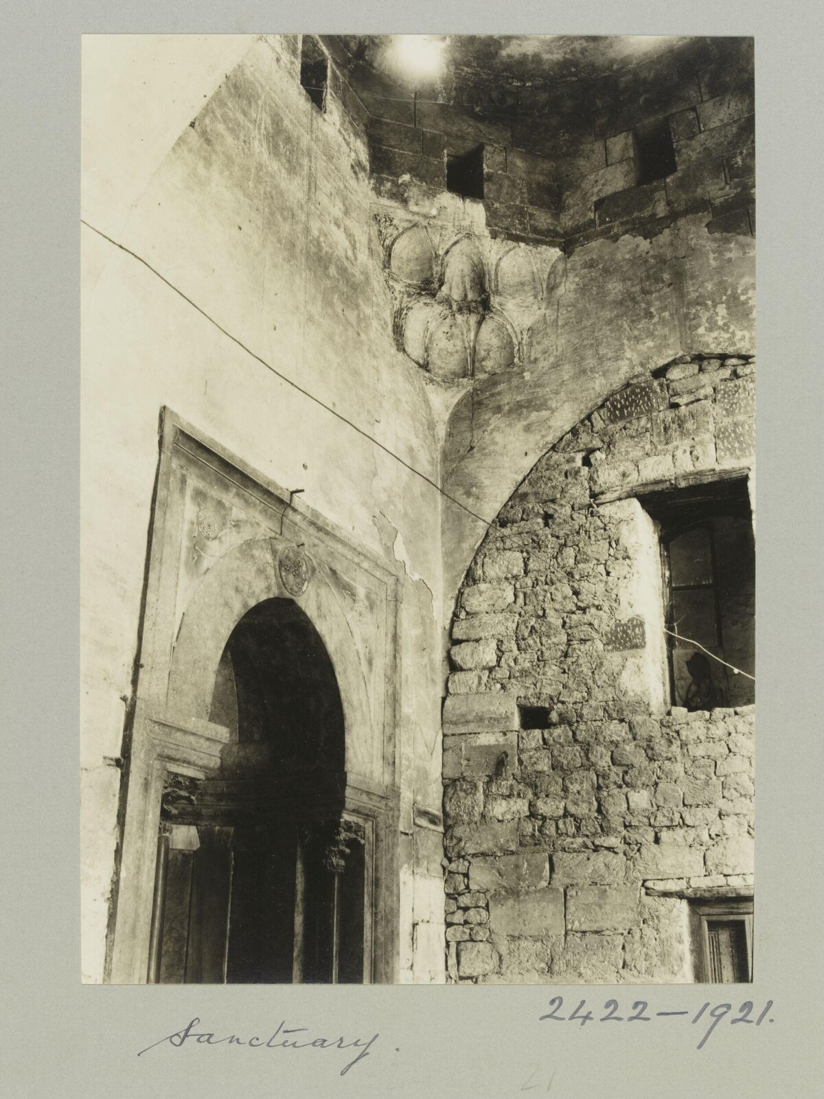 Antique Sanctuary Interior View