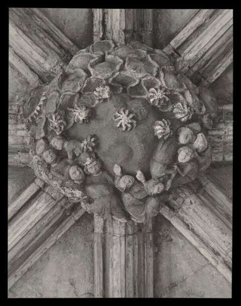 Gothic Cathedral Vault Boss Sculpture