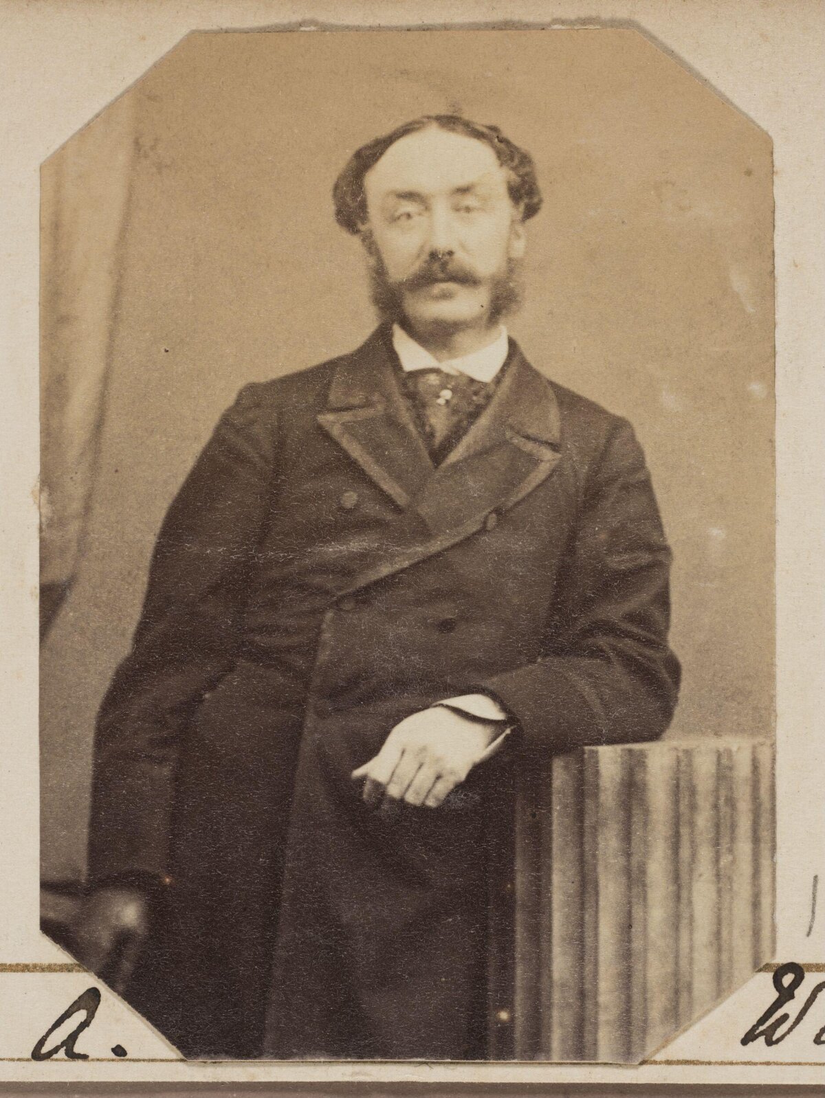 Vintage Portrait of 19th Century Gentleman