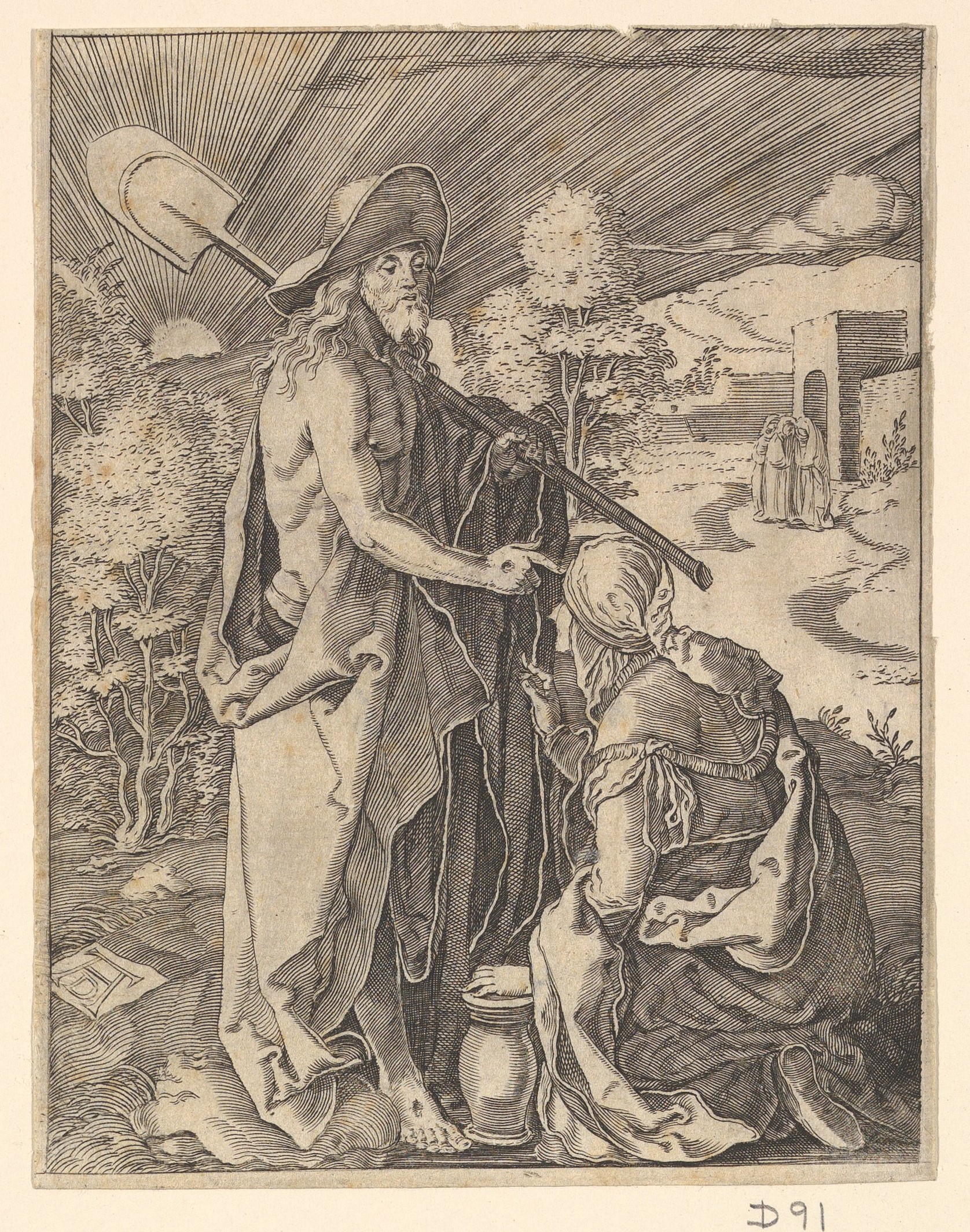 Noli Me Tangere Engraving