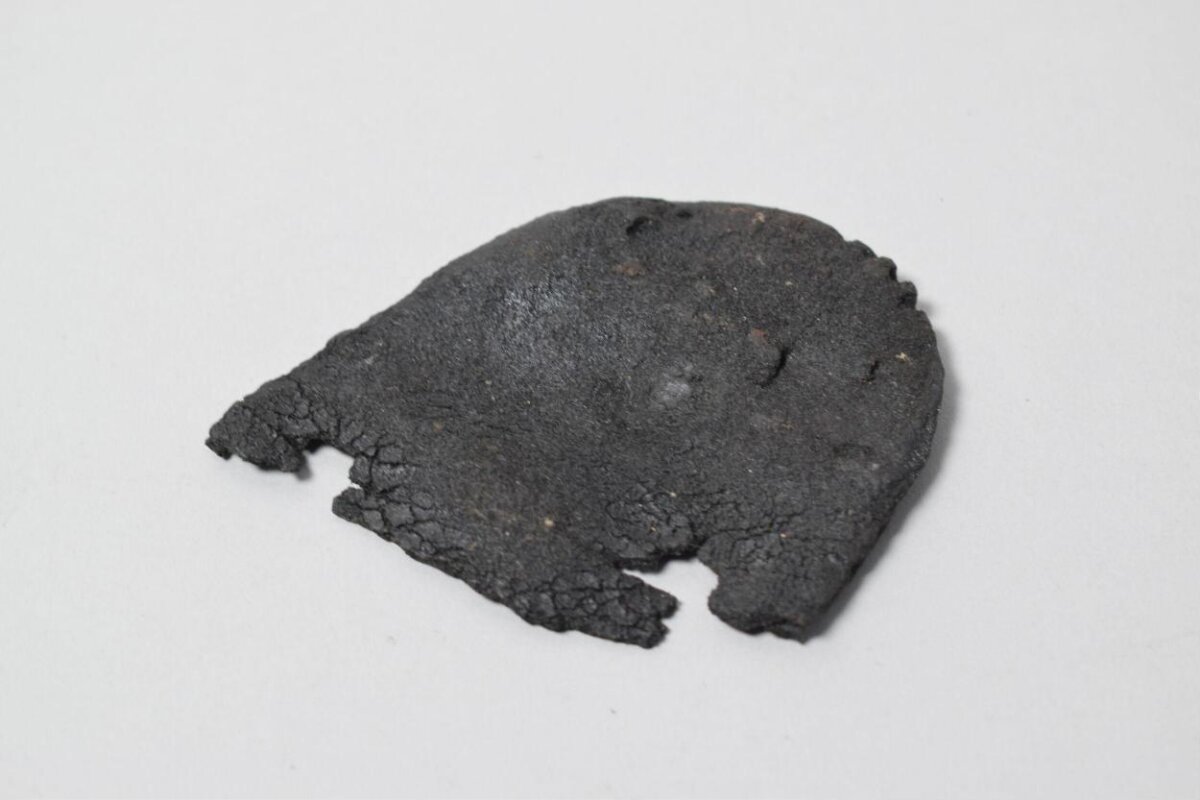 Black Fragmented Rock Specimen
