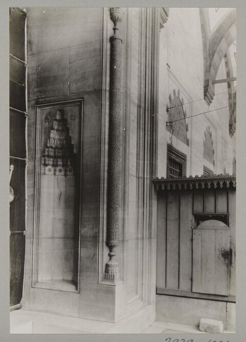 Vintage Historic Building Stone Detail
