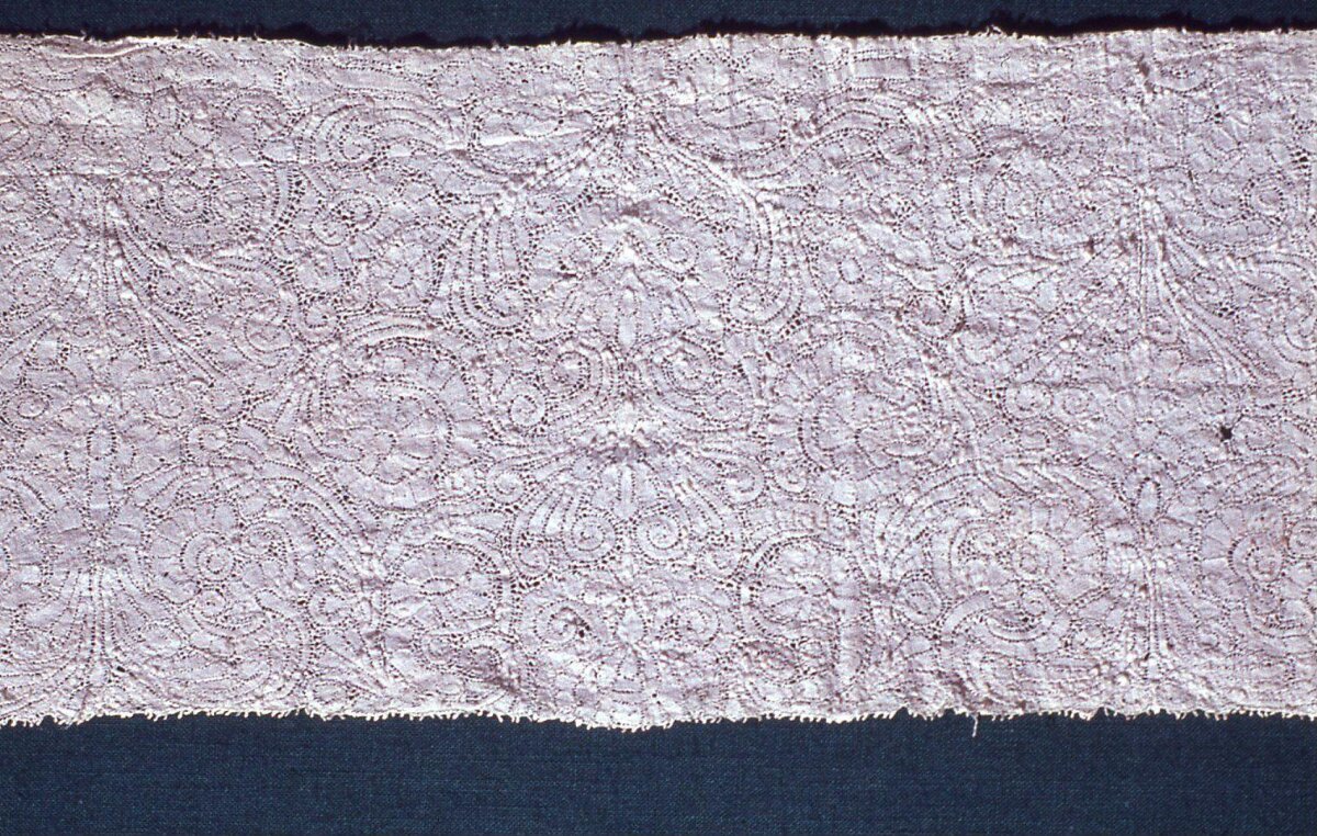 Vintage Handmade Lace Textile Sample