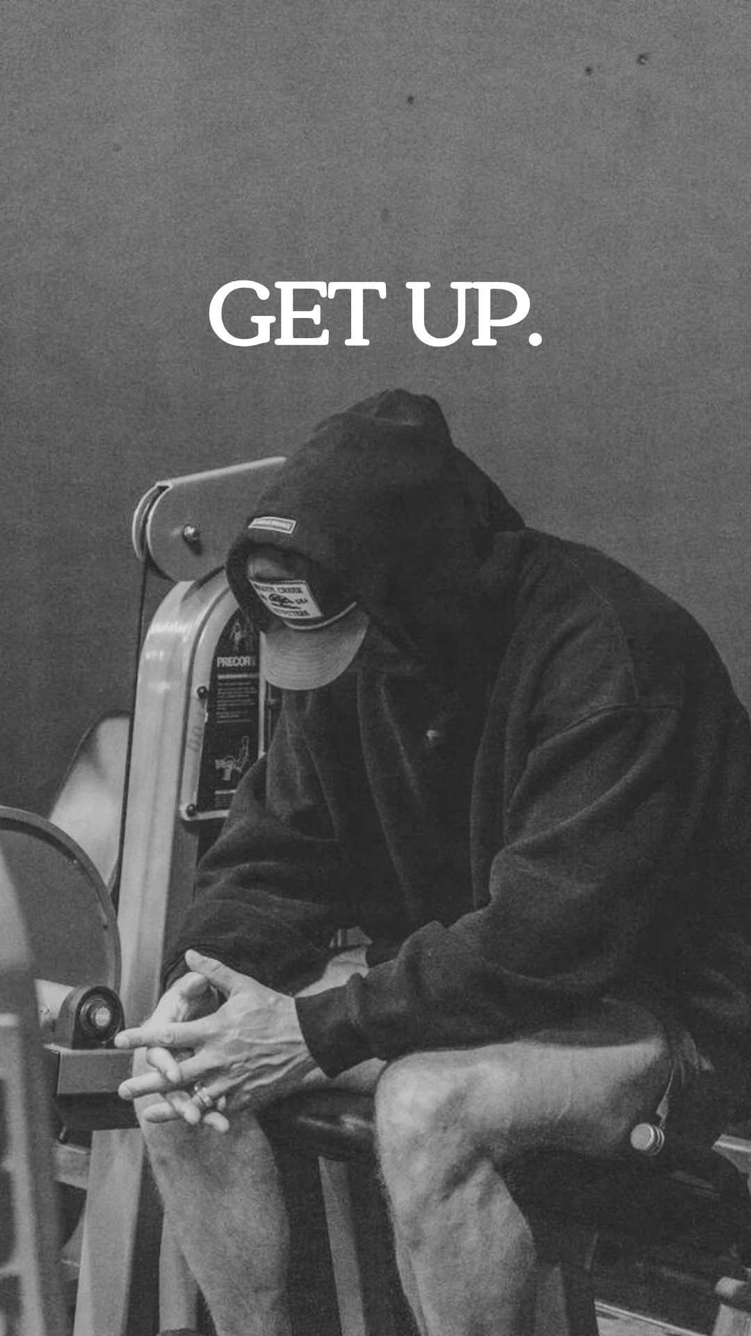 Get Up Gym Motivation Image