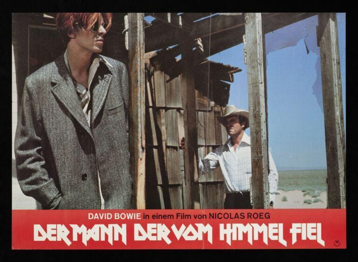 German David Bowie Film Poster