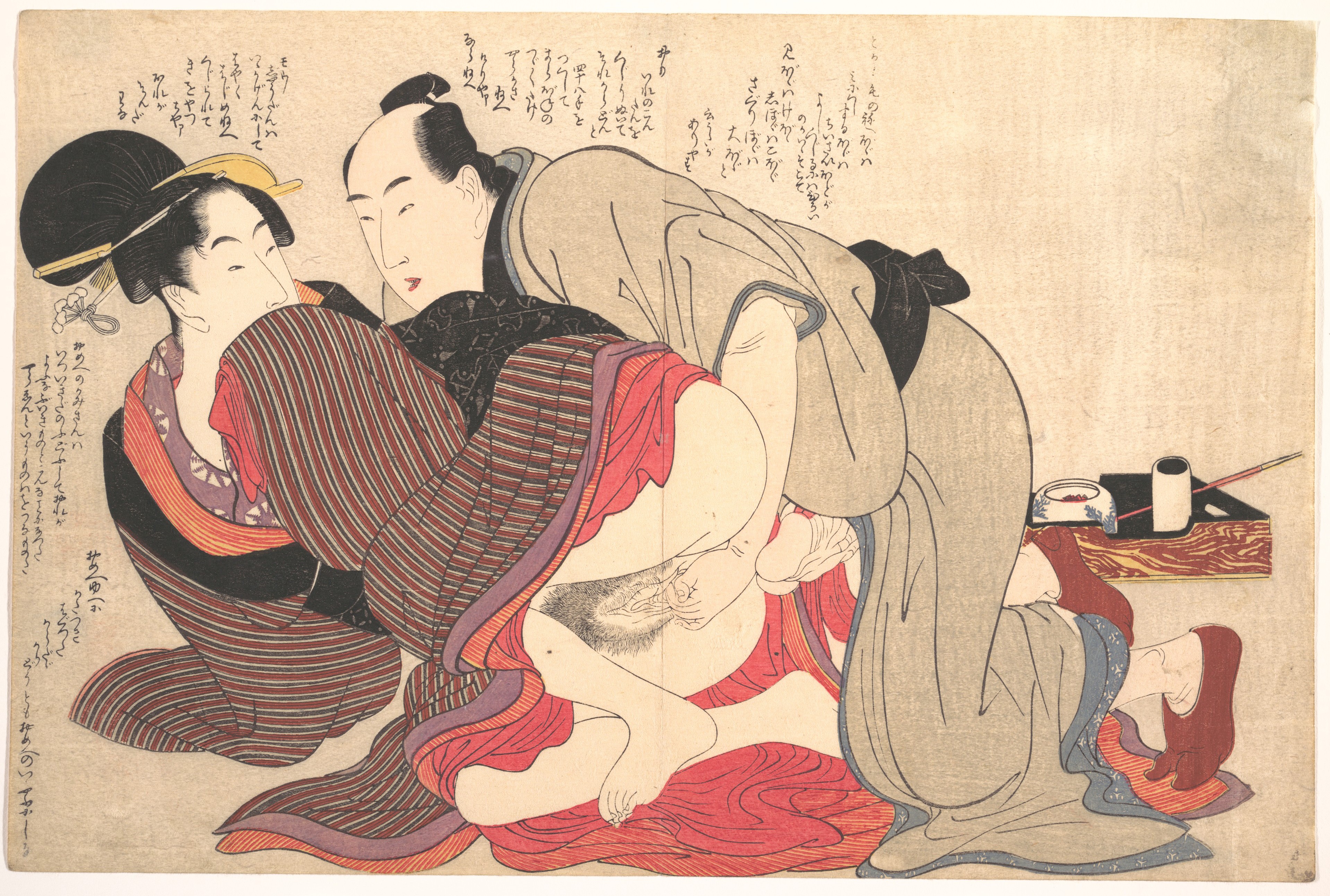 Japanese Ukiyo-e Shunga Print