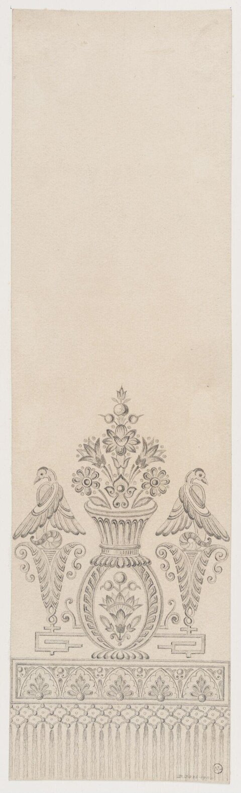 Ornamental Pencil Design Sketch