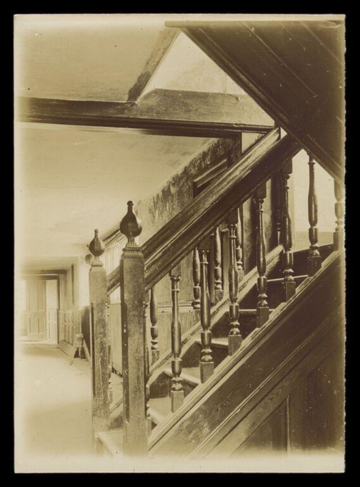 Vintage Wooden Staircase Photo